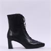 Hispanitas Bangkok Laced Heel Ankle Boot - Black